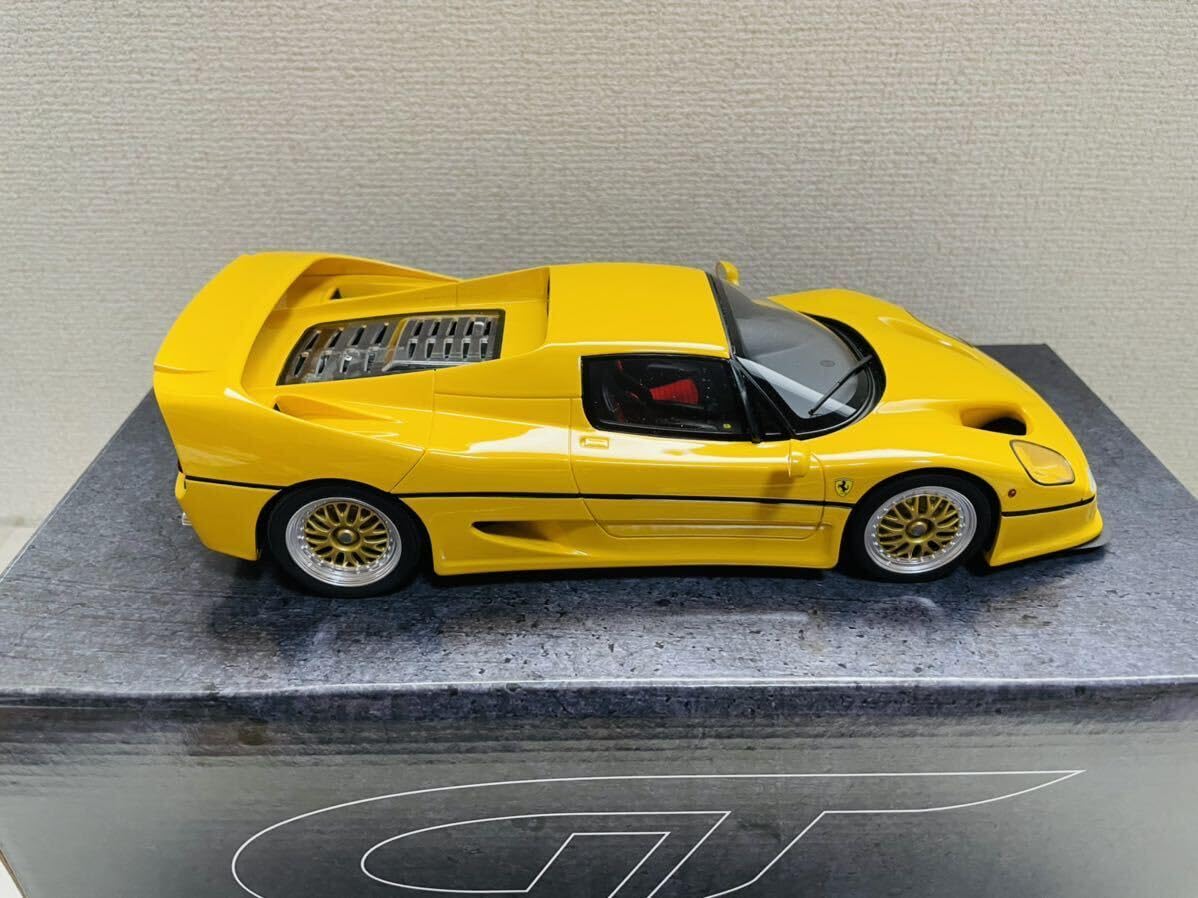 Amazon.co.jp: 1/18 GTスピリット フェラーリ F50 ケーニッヒ yellow